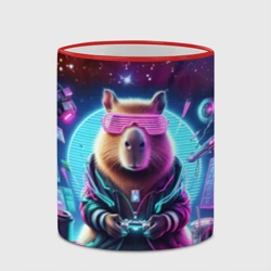 Кружка с полной запечаткой Загадочный мир геймера - капибара - фото 2