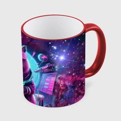 Кружка с полной запечаткой Загадочный мир геймера - капибара