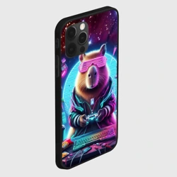 Чехол для iPhone 12 Pro Max Загадочный мир геймера - капибара - фото 2