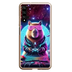 Чехол для Honor 20 Загадочный мир геймера - капибара