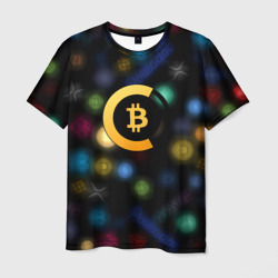 Bitcoin logo criptomoney – Футболка с принтом купить со скидкой в -26%