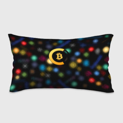 Подушка 3D антистресс Bitcoin logo criptomoney