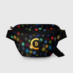 Поясная сумка 3D Bitcoin logo criptomoney