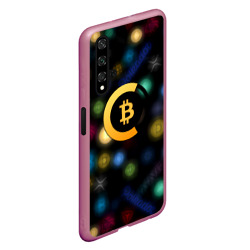 Чехол для Honor 20 Bitcoin logo criptomoney - фото 2