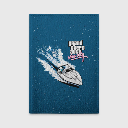 Обложка для автодокументов Grand Theft Auto - Vice City, цвет черный