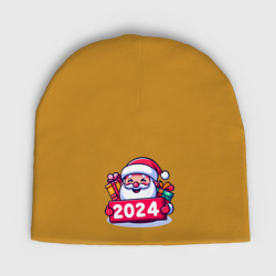Детская шапка демисезонная  С Новым 2024 годом