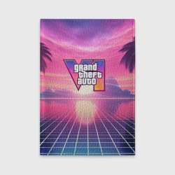 Обложка для автодокументов GTA 6 Vaporwave