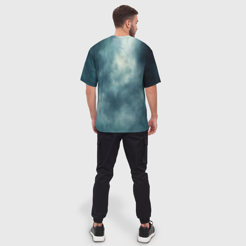 Мужская футболка oversize 3D Царевна русалок , цвет 3D печать - фото 4