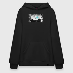 Худи SuperOversize хлопок Годжо яркий глаз