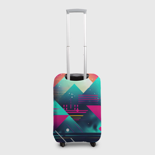 Чехол для чемодана 3D GTA 6 logo яркий абстракт, цвет 3D печать - фото 2