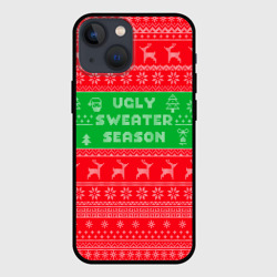 Чехол для iPhone 13 mini Ужасный новогодний свитер