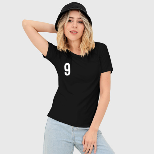 Женская футболка 3D Slim Футбольный клуб Алтай, цвет 3D печать - фото 3