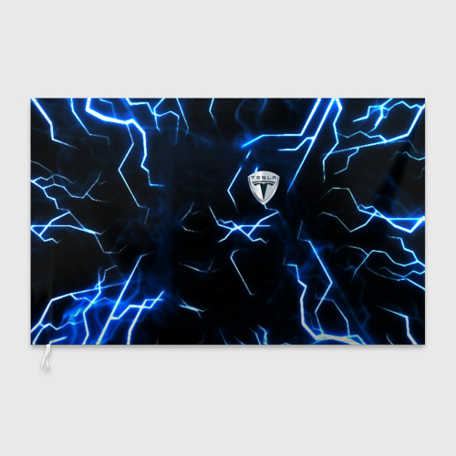 Флаг 3D Tesla storm - фото 3