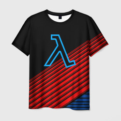 Half life stripes freeman – Мужская футболка 3D с принтом купить со скидкой в -26%