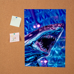 Постер Фиолетовая акула - фото 2