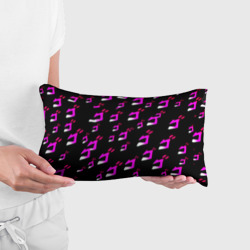 Подушка 3D антистресс JoJos Bizarre neon pattern logo - фото 2