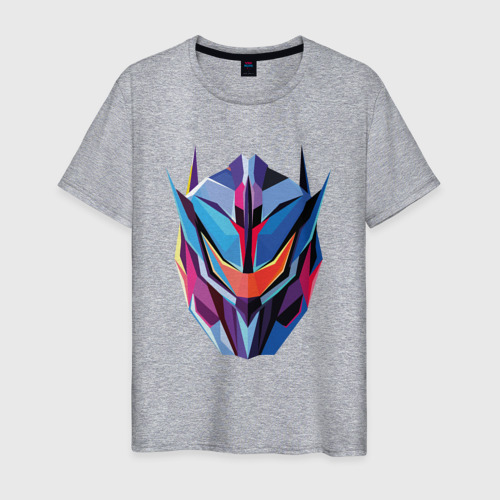 Мужская футболка хлопок Transformers art, цвет меланж