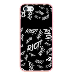 Чехол для iPhone 5/5S матовый Paramore alllogo