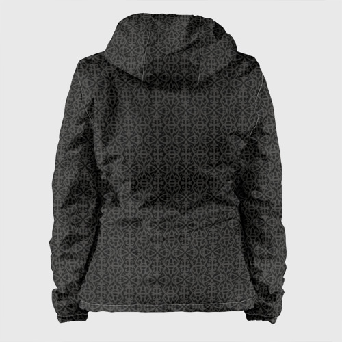 Женская куртка 3D Ажурный чёрно-серый, цвет черный - фото 2