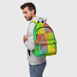 Рюкзак 3D Разноцветные фигуры - фото 2