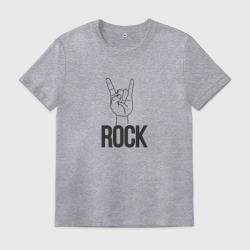 Мужская футболка хлопок Я это рок