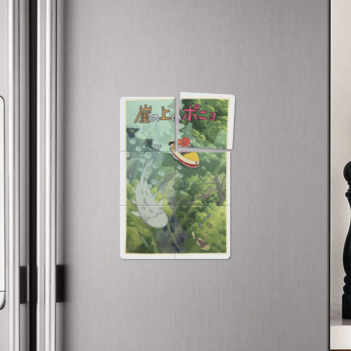 Магнитный плакат 2Х3 Ponyo on the boat  - фото 4