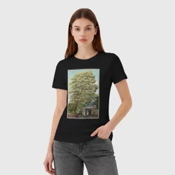 Женская футболка хлопок Хаяо Миядзаки - studio ghibli  - фото 2