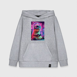 Детская толстовка хлопок Каппи в виртуальном шлеме