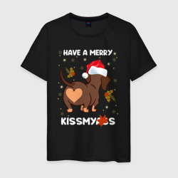 Веселого поцелуя малышка – Мужская футболка хлопок с принтом купить со скидкой в -20%