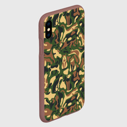 Чехол для iPhone XS Max матовый Коты и кошки - камуфляж - фото 2