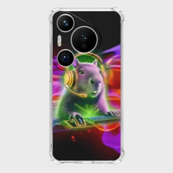 Чехол для Huawei Pura 70 Pro Capybara is an avid gamer