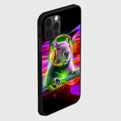 Чехол для iPhone 12 Pro Capybara is an avid gamer - фото 2