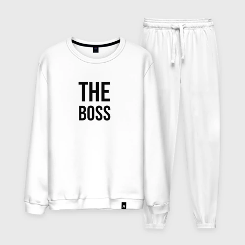 Мужской костюм хлопок The boss - Couple