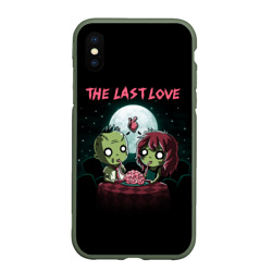 Чехол для iPhone XS Max матовый The last love zombies