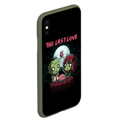 Чехол для iPhone XS Max матовый The last love zombies - фото 2