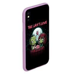 Чехол для iPhone XS Max матовый The last love zombies - фото 2