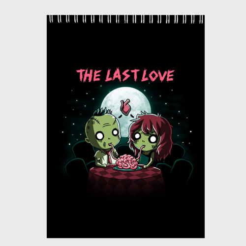 Скетчбук The last love zombies, цвет белый