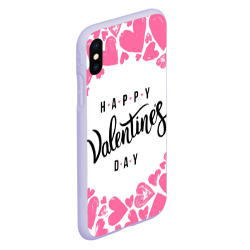 Чехол для iPhone XS Max матовый Valentine's day - фото 2