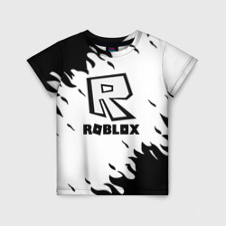 Roblox fire games – Детская футболка 3D с принтом купить со скидкой в -33%