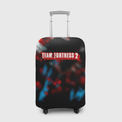 Чехол для чемодана 3D Team Fortress 2 краски блюр гейм
