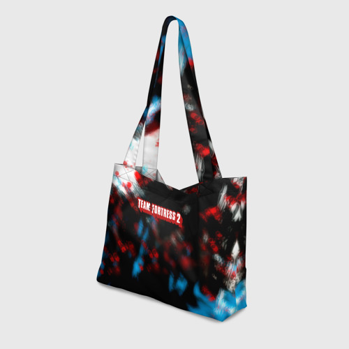 Пляжная сумка 3D Team Fortress 2 краски блюр гейм - фото 3