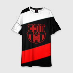 Детское платье 3D Barcelona stripes sport