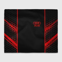Плед 3D Audi sport geometry