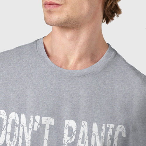 Мужская футболка хлопок с принтом Я чушпан, без паники, фото #4