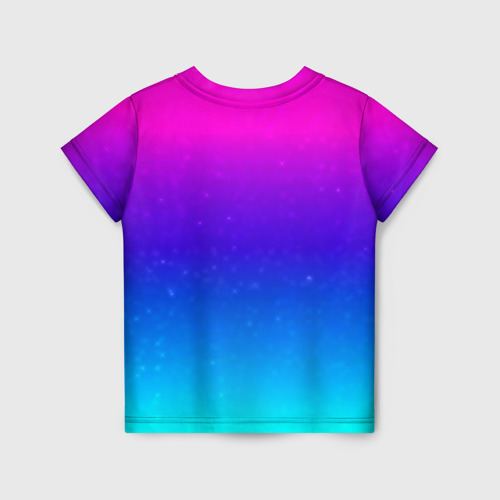 Детская футболка 3D Stranger Things gradient colors, цвет 3D печать - фото 2