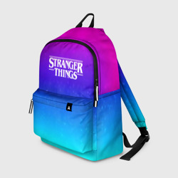 Рюкзак 3D Stranger Things gradient colors