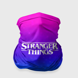 Бандана-труба 3D Stranger Things gradient colors