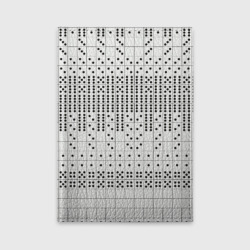 Домино, чёрные точки на белом - текстура – Обложка для автодокументов с принтом купить со скидкой в -20%