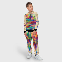 Детский костюм 3D Разноцветный глитч - фото 2