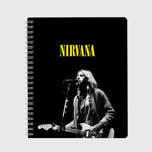 Тетрадь Группа Nirvana Курт Кобейн 